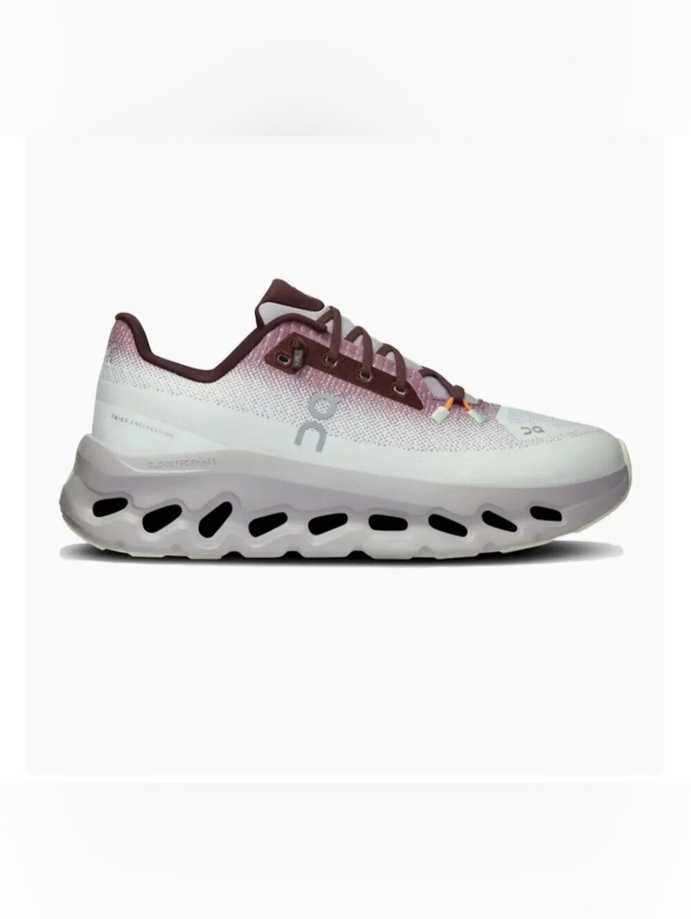 On Running CloudTec Women's Running Shoe - White & Mauve